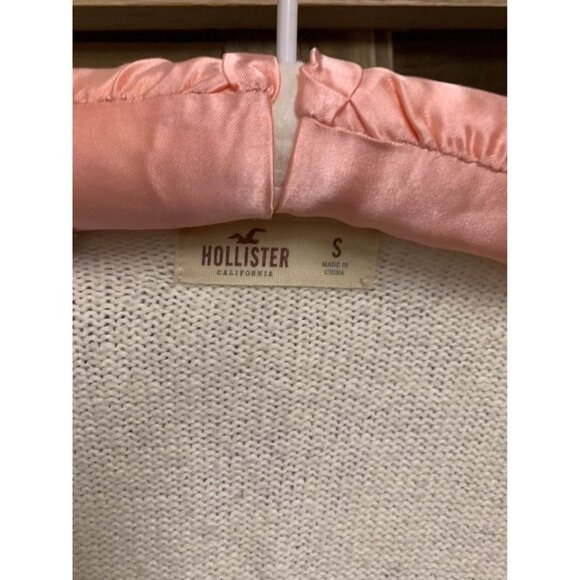 Hollister Tribal Pattern Knit Cardigan With Fringe Size Small - Picture 4 of 5